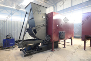 Котел 1.86 МВт с топкой ТШПМ водогрейный