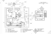 Схема подключения и монтажа водогрейного промышленного котла КВм-1,0 с топкой РПК